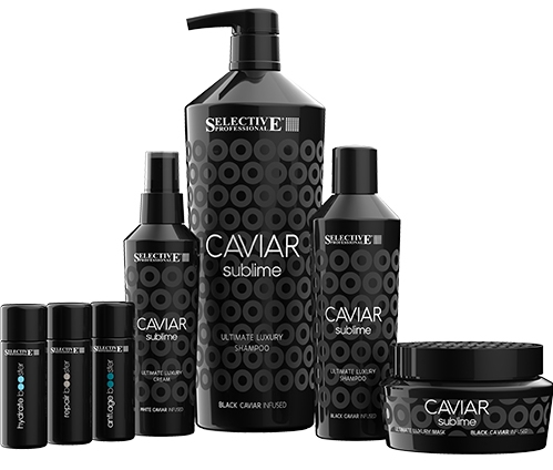 Восстановление волос с черной и белой икрой Caviar Sublime — SELECTIVE PROFESSIONAL