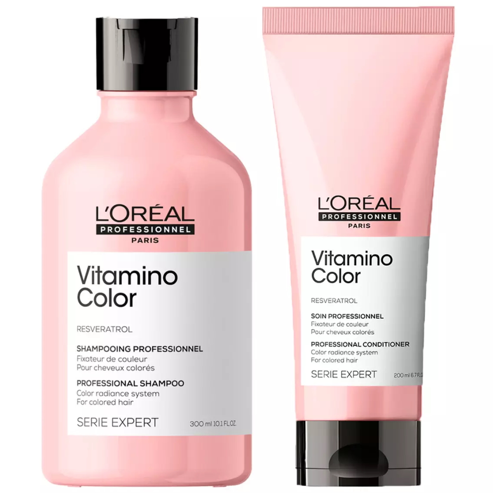 Витаминная линия для окрашенных волос Serie expert Vitamino Color — LOREAL PROFESSIONAL