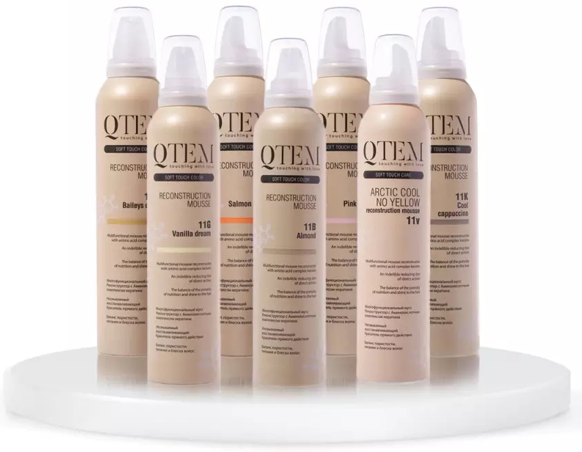 Восстанавливающий уход для волос SOFT TOUCH CARE — QTEM